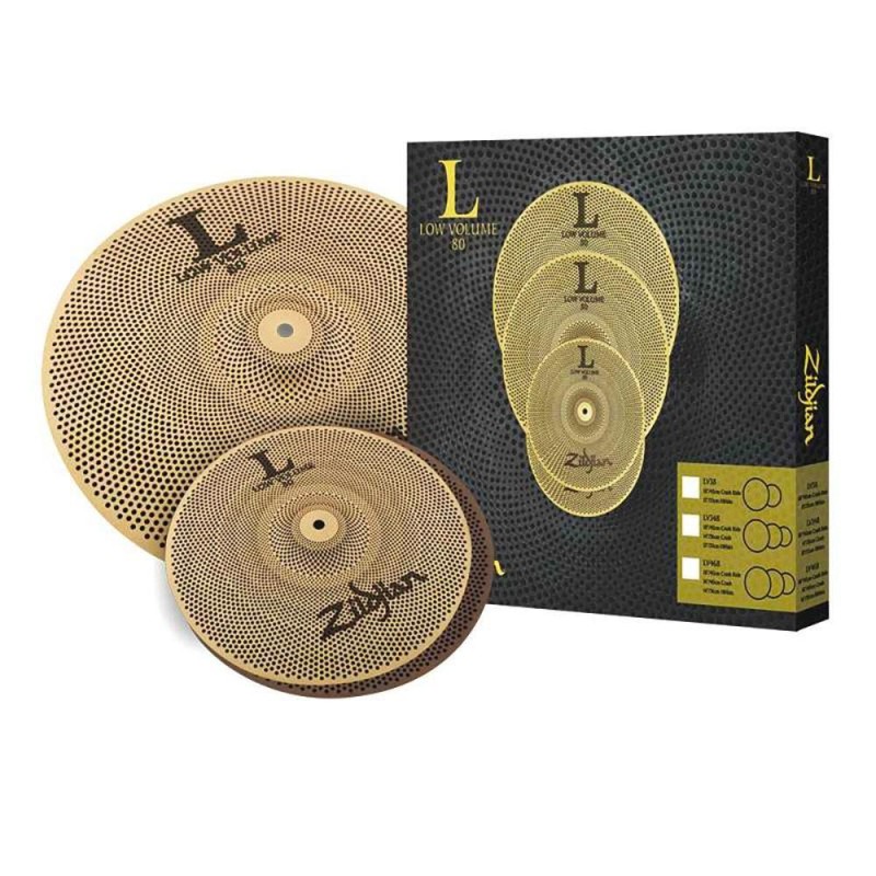 Zildjian Pack 3 L80 Low Volume (LV38)