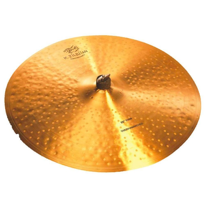 Zildjian 22" K Constantinople "Over Hammered" Thin Ride