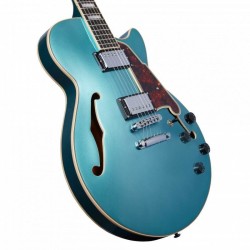 D'Angelico Premier SS Ocean Turquoise Stop-Bar