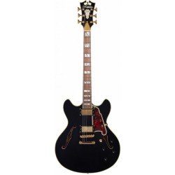 D'Angelico Excel DC 2018 Black Stop-Bar