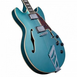 D'Angelico Premier DC Ocean Turquoise