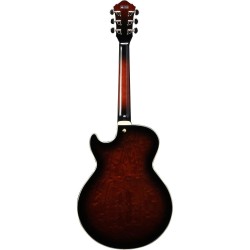 Ibanez AG95QA-DBS Dark Brown Sunburst