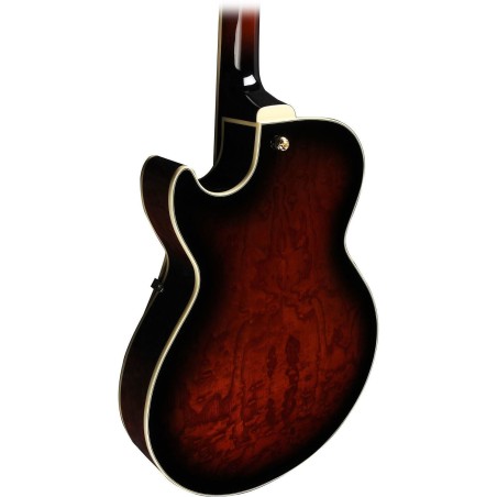 Ibanez AG95QA-DBS Dark Brown Sunburst