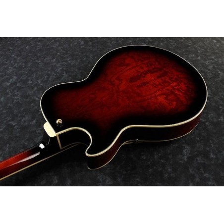 Ibanez AG95QA-DBS Dark Brown Sunburst