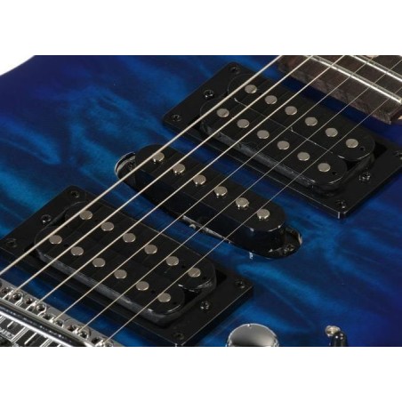 Ibanez GRX70QA-TBB Transparent Blue Burst