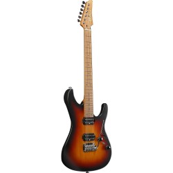 Ibanez AZ2402 Tri-fade Burst Flat