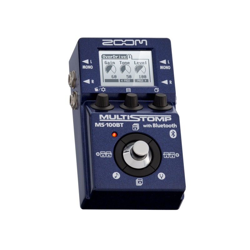 Zoom MS-200D+ MultiStomp – Pedale Effetti Chitarra Con 200 Distorsioni, Overdrive, Fuzz, Tuner - 4