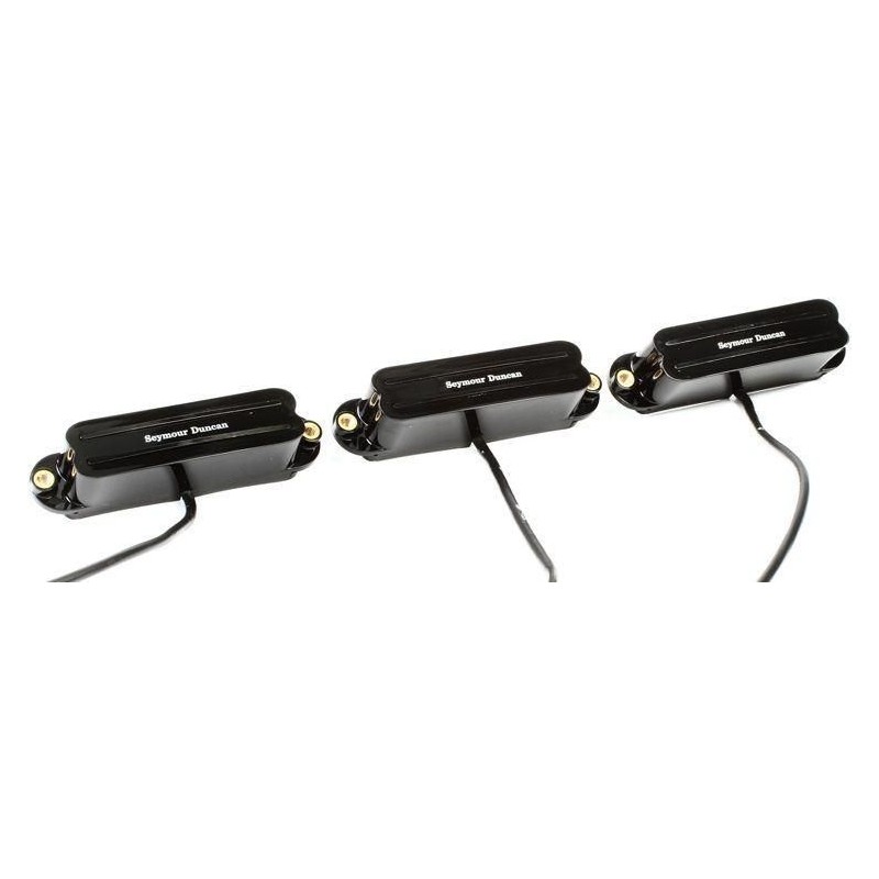 Seymour Duncan Hot Rails for Strat Set Black (11208-02-B)
