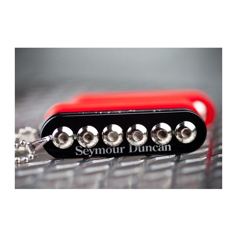 Seymour Duncan Necklace Bobbin Metal Red (953002-005)