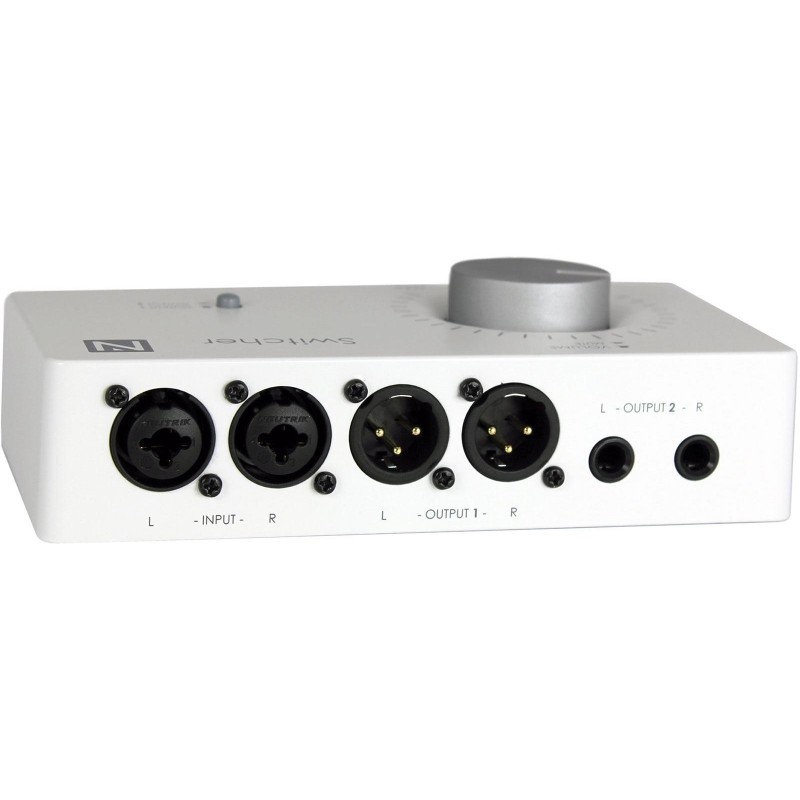 Controller Di Volume Preamplificatore Passivo – Custodia In Metallo, Connettori Placcati Oro, Compatto E Plug-and-play