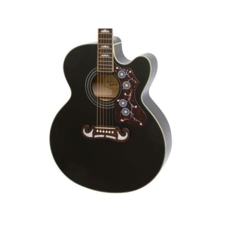 Epiphone EJ-200SCE Black