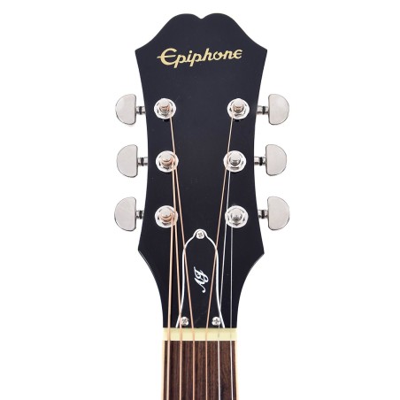 Epiphone AJ-220SCE Mahogany Burst