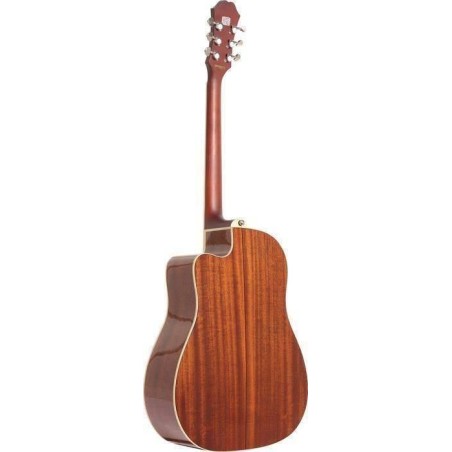 Epiphone AJ-220SCE Mahogany Burst