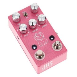 JHS Pedals Lucky Cat Delay Pink