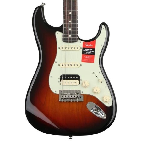 Fender American Professional Stratocaster HSS Shawbucker Three Colour Sunburst