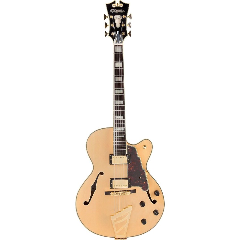 D'Angelico Excel DH Natural Clear Stairstep