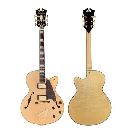 D'Angelico Excel DH Natural Clear Stairstep