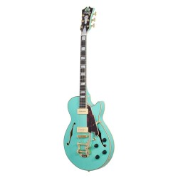 D'Angelico Excel SS Shoreline Surf Green Bigsby