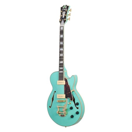 D'Angelico Excel SS Shoreline Surf Green Bigsby