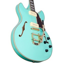 D'Angelico Excel SS Shoreline Surf Green Bigsby
