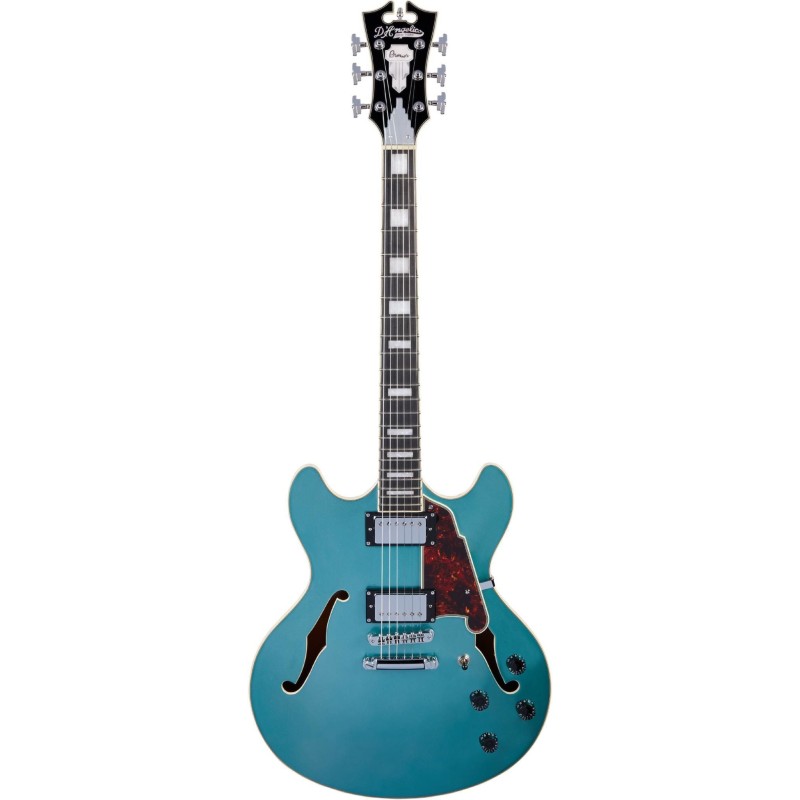 D'Angelico Premier DC Ocean Turquoise Stopbar