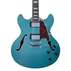 D'Angelico Premier DC Ocean Turquoise Stopbar