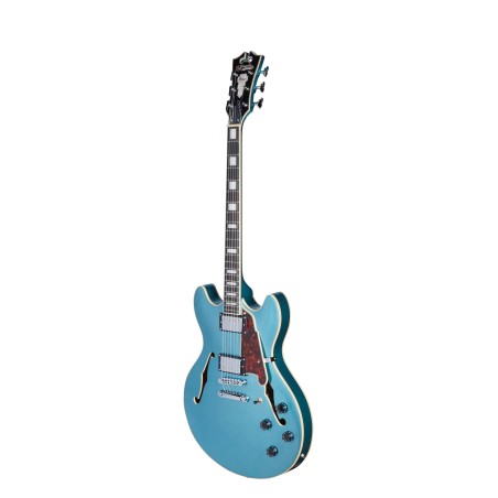 D'Angelico Premier DC Ocean Turquoise Stopbar