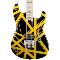 EVH Striped Series Black With Yellow Stripes
