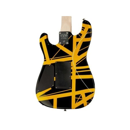 EVH Striped Series Black With Yellow Stripes