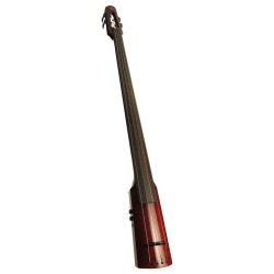Ns Design WAV4 Electric Upright Double Bass Transparent Red