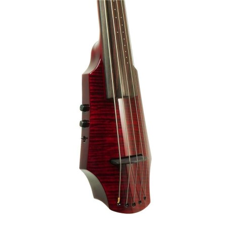 Ns Design WAV5 Electric Cello Transparent Red