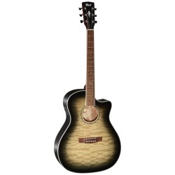 Cort GA-QF E-Acoustic TBB Con Gig Bag