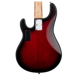 Sterling by Music Man Stingray Ray5 Red Burst Satin