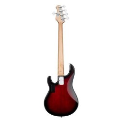 Sterling by Music Man Stingray Ray5 Red Burst Satin