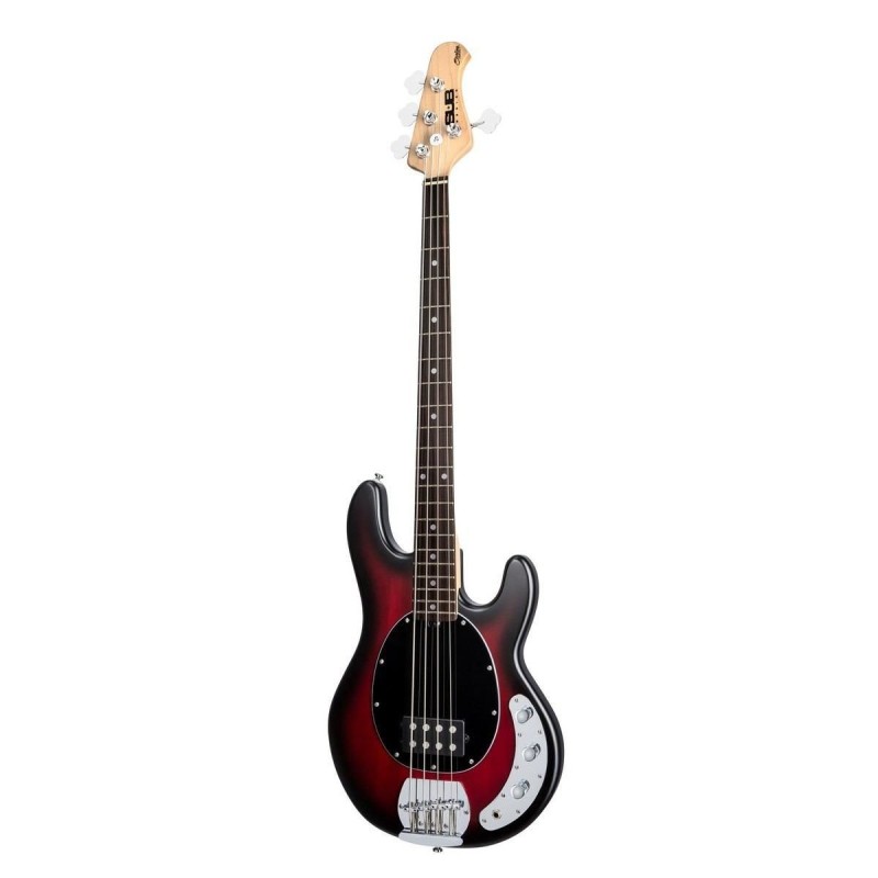Sterling by Music Man Stingray Ray4 Red Burst Satin