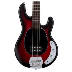 Sterling by Music Man Stingray Ray4 Red Burst Satin