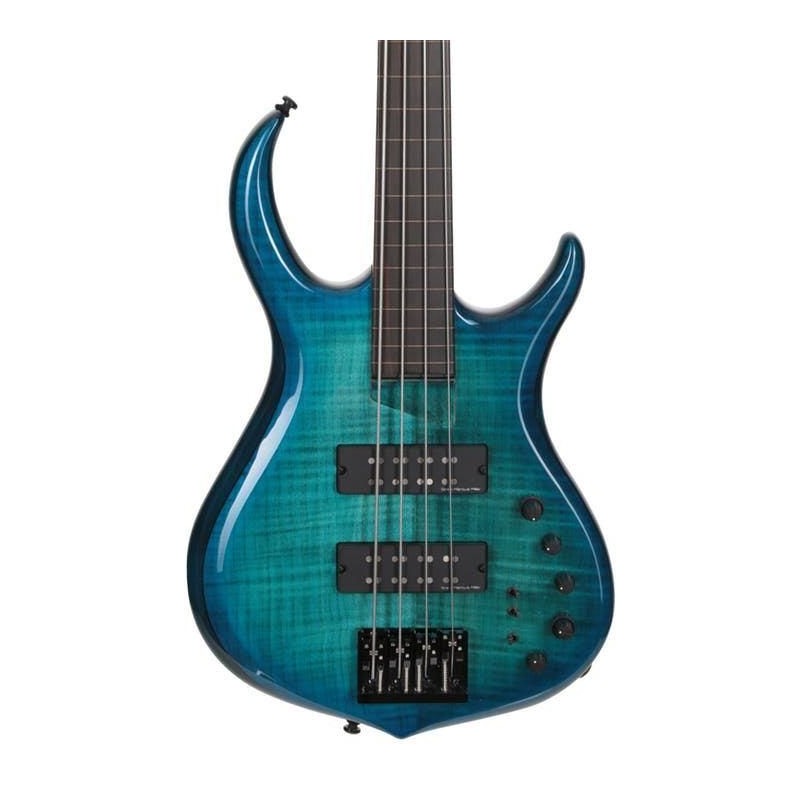 Marcus Miller M7 Alder 4 Fretless TBL Transparent Blue 2nd Gen