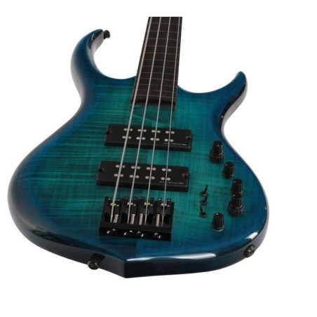 Marcus Miller M7 Alder 4 Fretless TBL Transparent Blue 2nd Gen