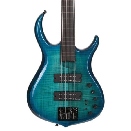 Marcus Miller M7 Alder 4 Fretless TBL Transparent Blue 2nd Gen