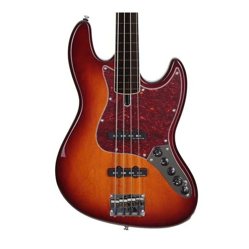 Marcus Miller V7 Alder 4 TS Tobacco Sunburst Fretless 2nd Gen