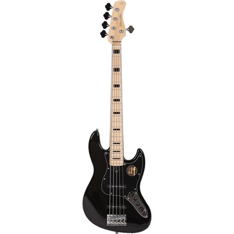 Marcus Miller V7 Vintage Alder 5 BLK Black 2nd Gen