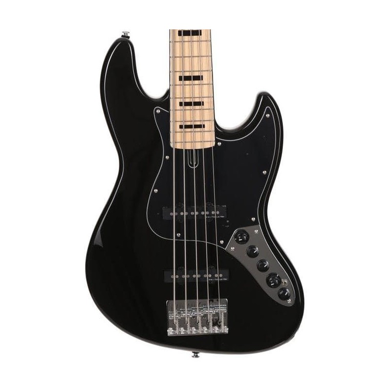 Marcus Miller V7 Vintage Alder 5 BLK Black 2nd Gen