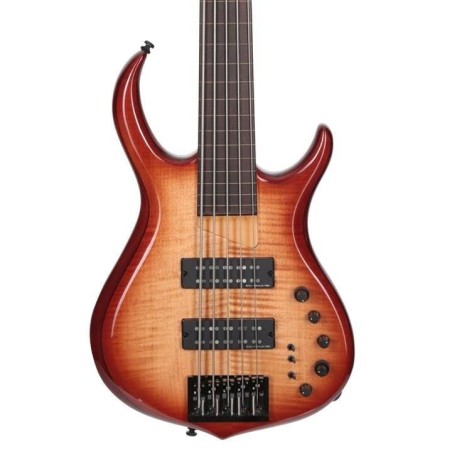 Marcus Miller M7 Alder 5 BRS Brown Sunburst Fretless 2nd Gen