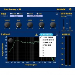 NUX Melvin Lee Davis Bass Preamp NBP-5