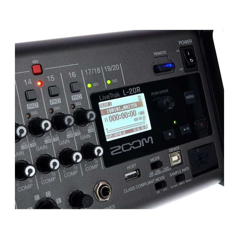 ZOOM LiveTrak L-20R