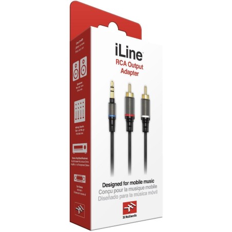 IK Multimedia iLine RCA Output Adapter