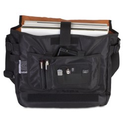 UDG U9450BL/OR Ultimate CourierBag Black Orange Inside