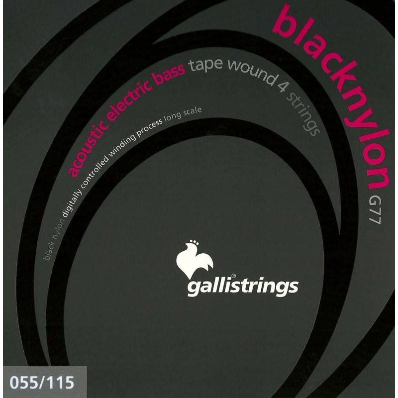 Galli G77-4 Black Nylon 055-115