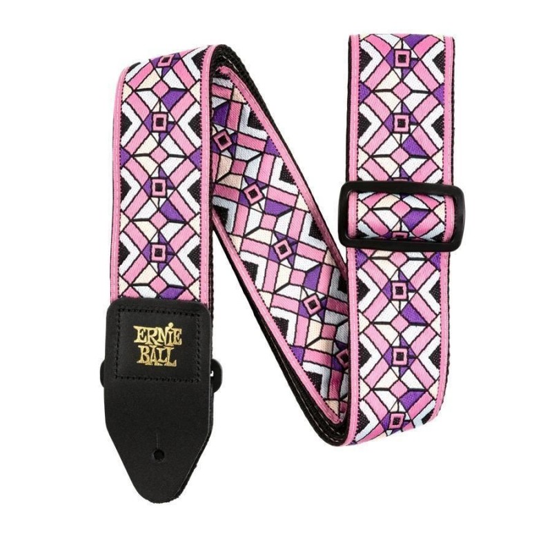 Ernie Ball 4658 Kaleidoscope Pink Jacquard Strap