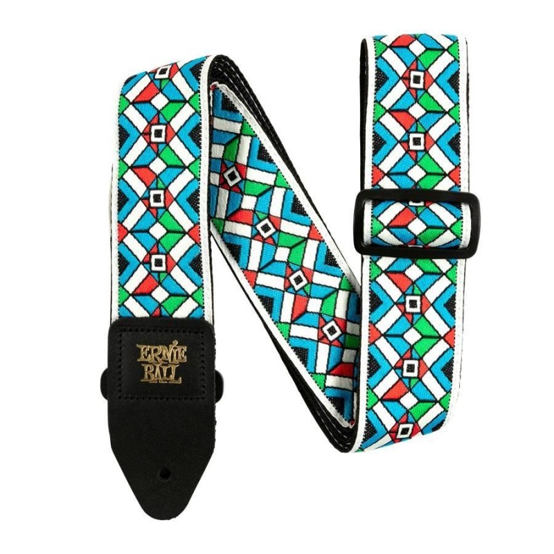 Ernie Ball 4659 Kaleidoscope Blue Jacquard Strap